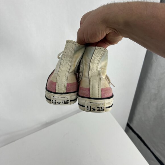 Converse Chuck Taylor 8 All Star High Top Sneaker Sunset Watercolor Pink 551629C - Picture 8 of 16